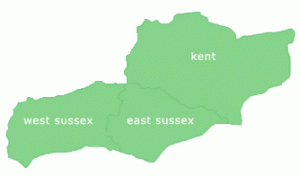 Local East Sussex and Removals Map